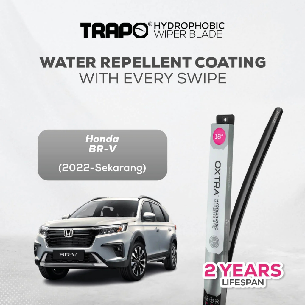 Trapo Hydrophobic Wiper Blade Honda BR-V (2022-Sekarang) Wiper Mobil BRV