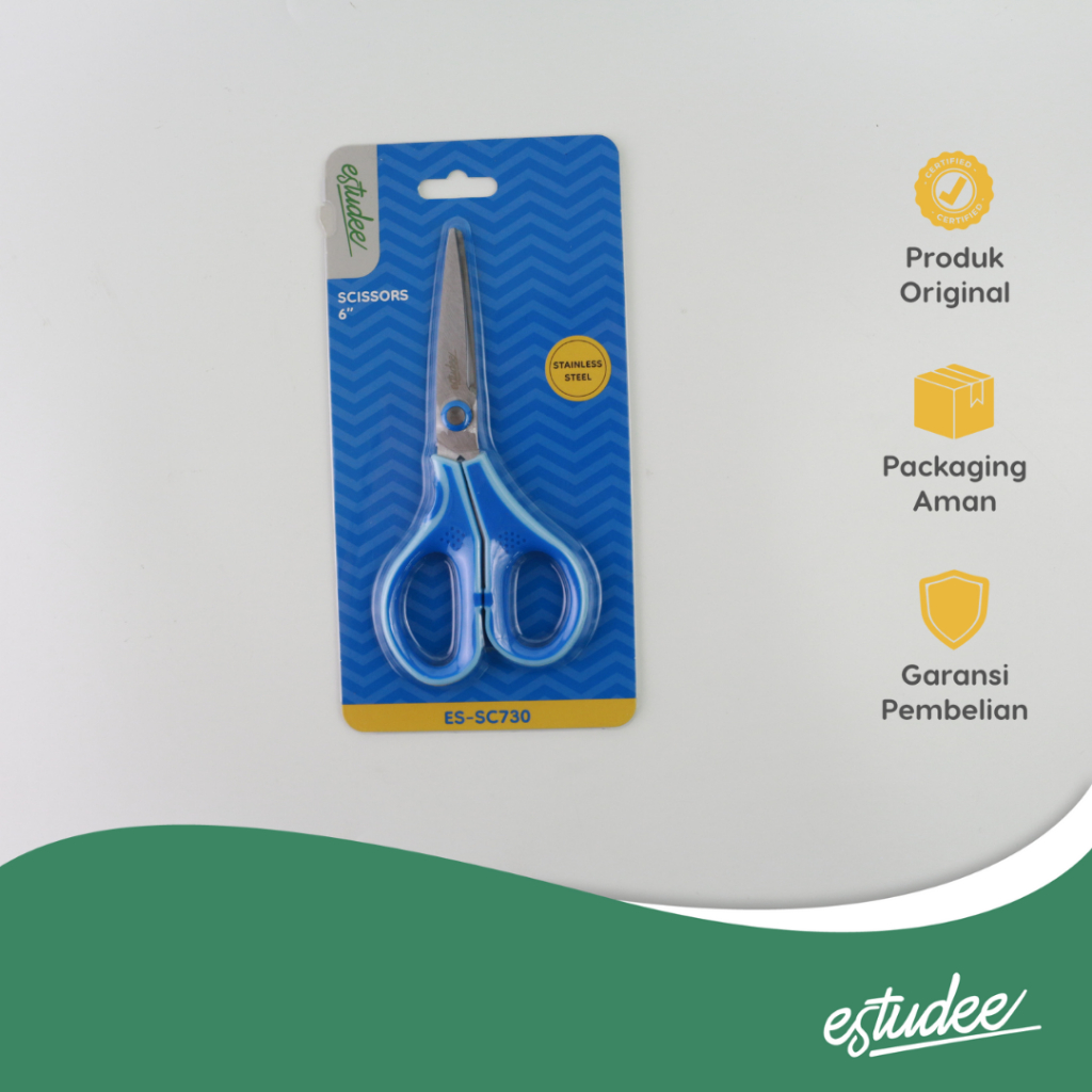 

ESTUDEE SCISSORS 6' BLUE ES-SC730