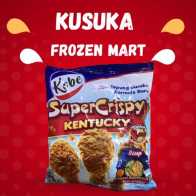 

KOBE TEPUNG BUMBU SUPER CRISPY KENTUCKY 200gr