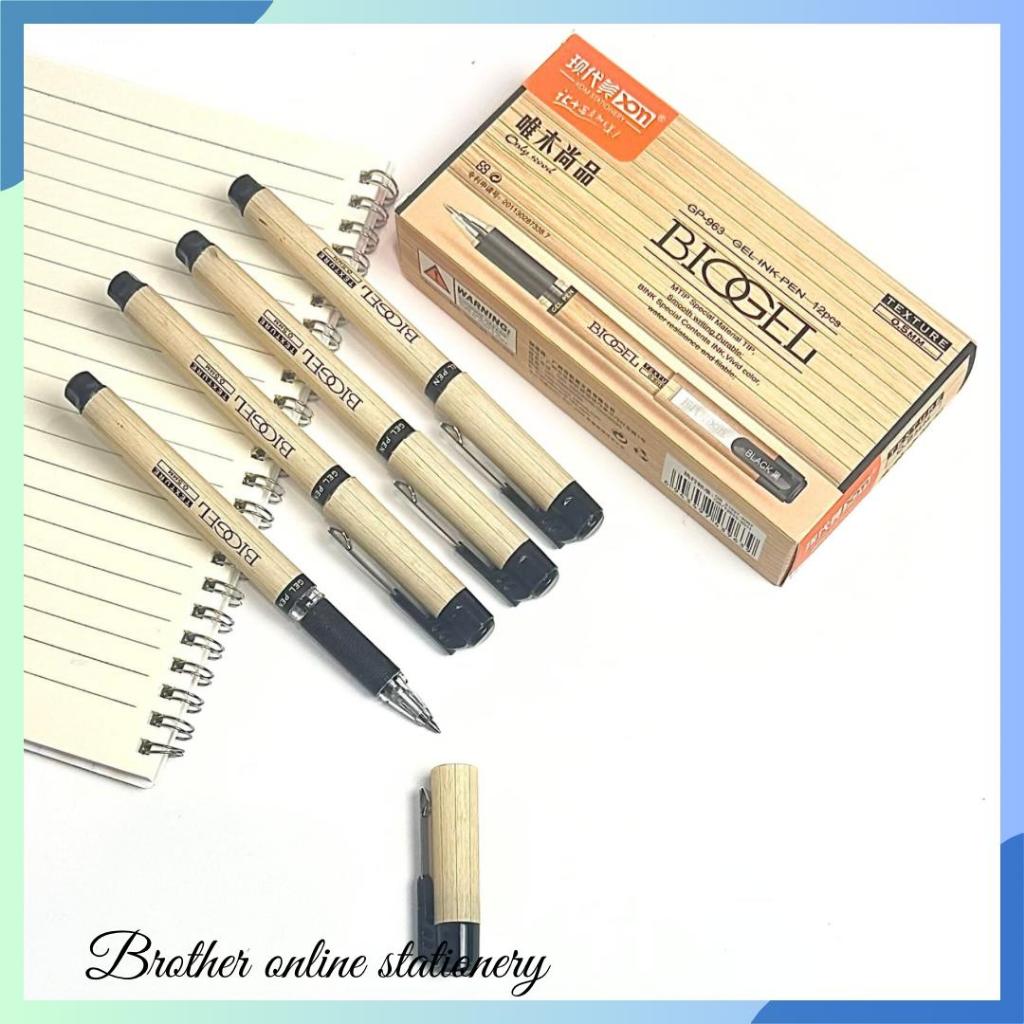 

BOS Pen Gel 0.5mm XDM GP-963/ Pulpen/ Ballpoint/ Balpen Pena Tulis Kantor Murah