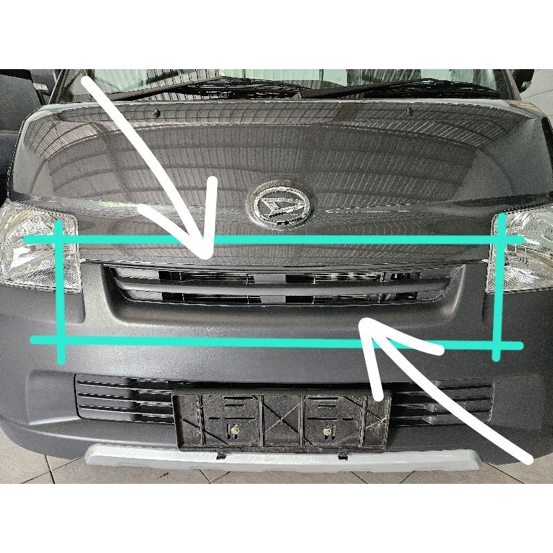 Gril Bumper Depan GranMax PU & Minibus, Gril Depan Granmax PU & Minibus Original 100%
