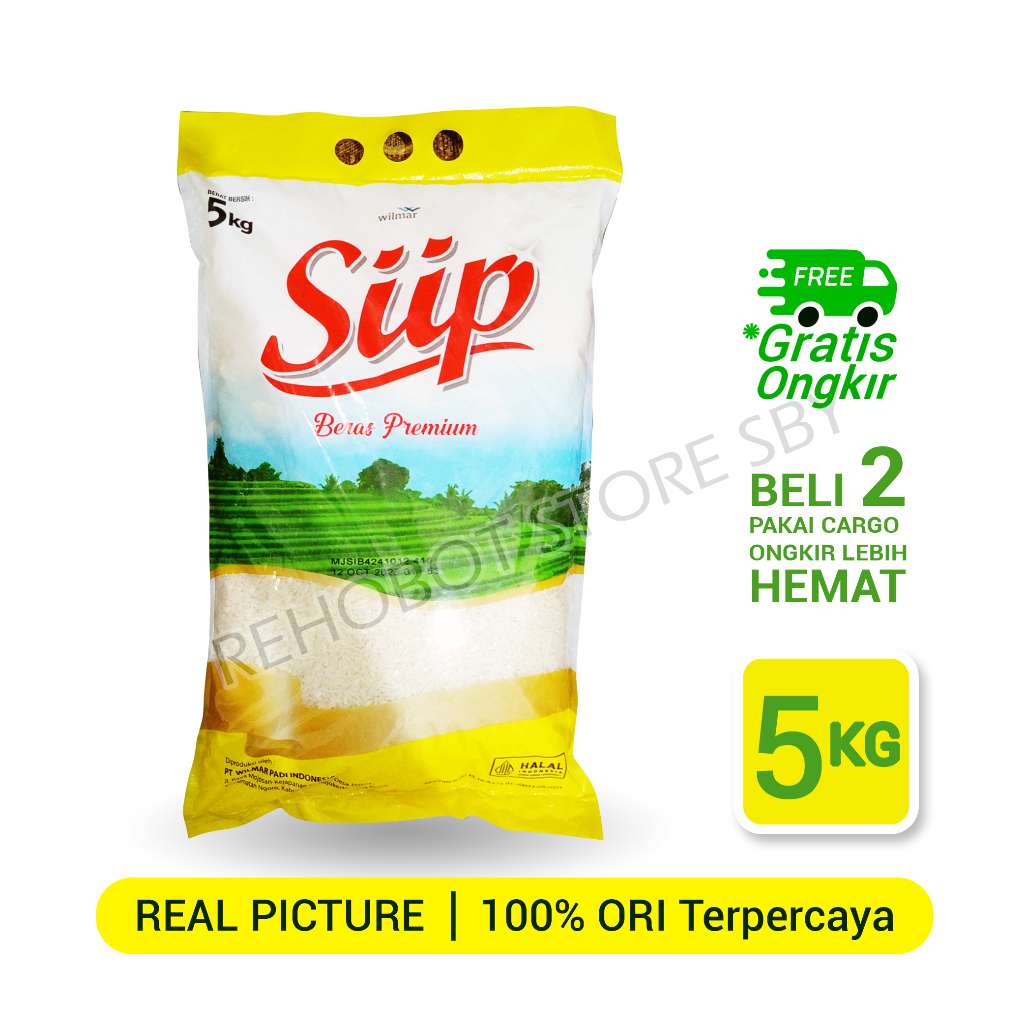 

Beras Siip 5kg Beras Pulen Premium Bersih Terjangkau