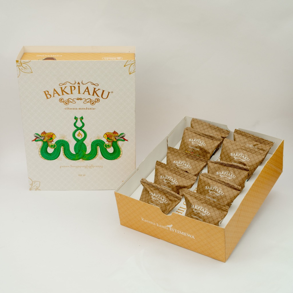 

Bakpia Bakpiaku GIFTPACK isi 10 Cappucino