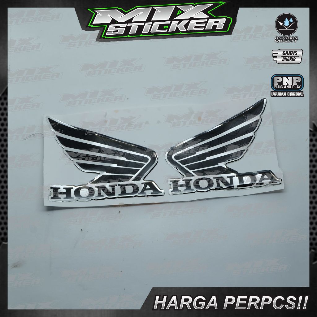 emblem sayap honda / emblem garuda honda / emblem sayap honda titanium