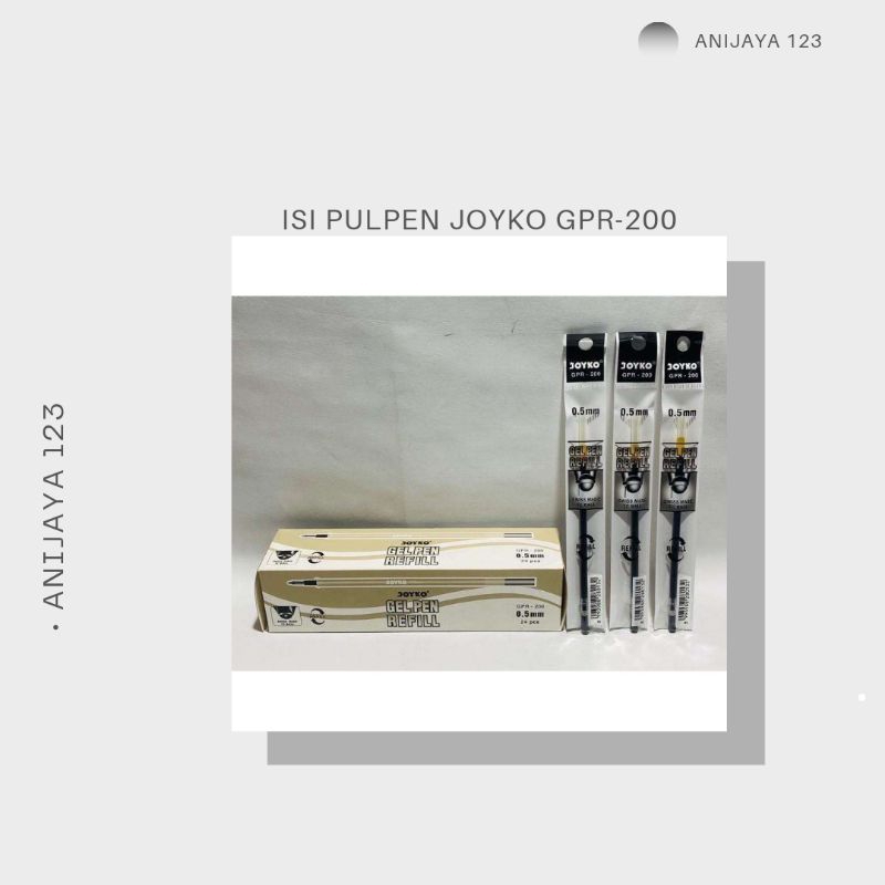 

Refil Gel Pen / isi pulpen Joyko GPR-200(1pax isi 24psc)