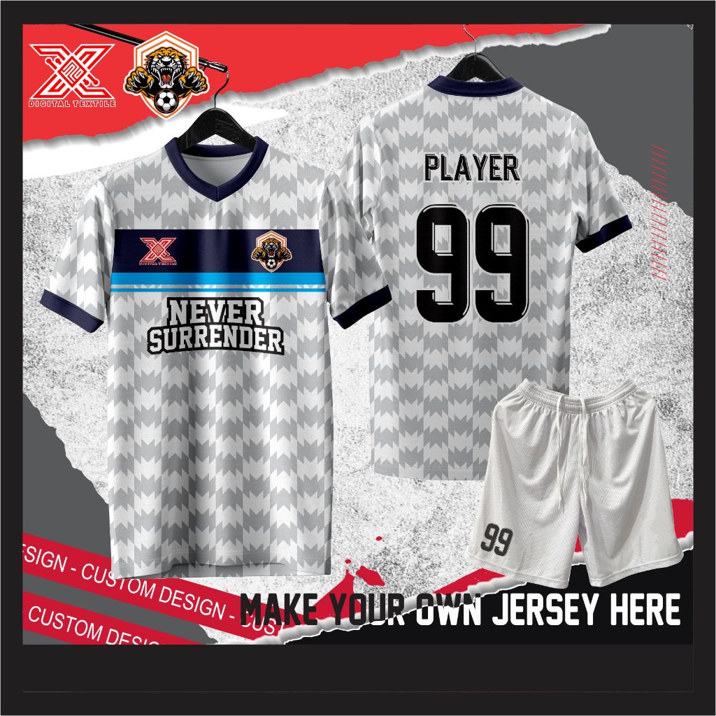 JERSEY BOLA / JERSEY FUTSAL / JERSEY FUTSAL SATUAN / JERSEY BOLA DESIGN TERBARU