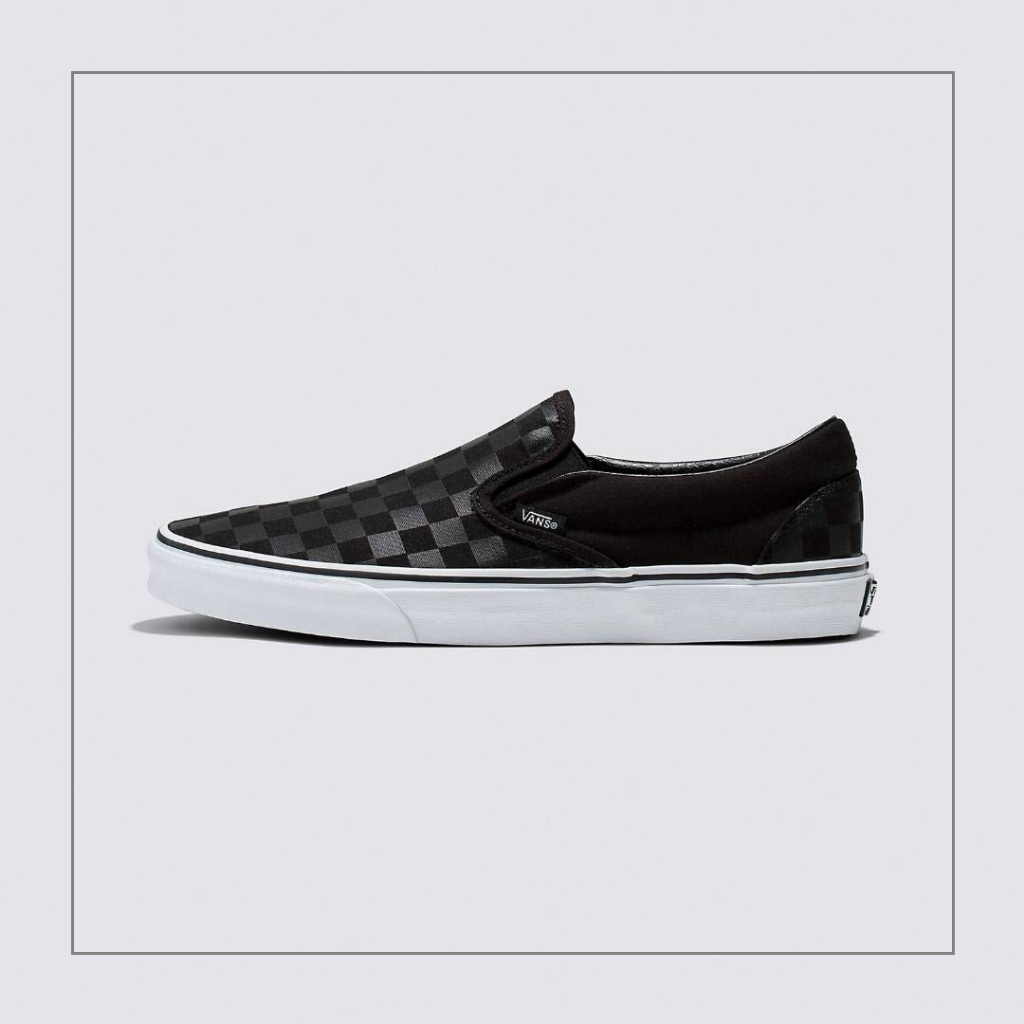Vans Classic Slip On Checkerboard Black