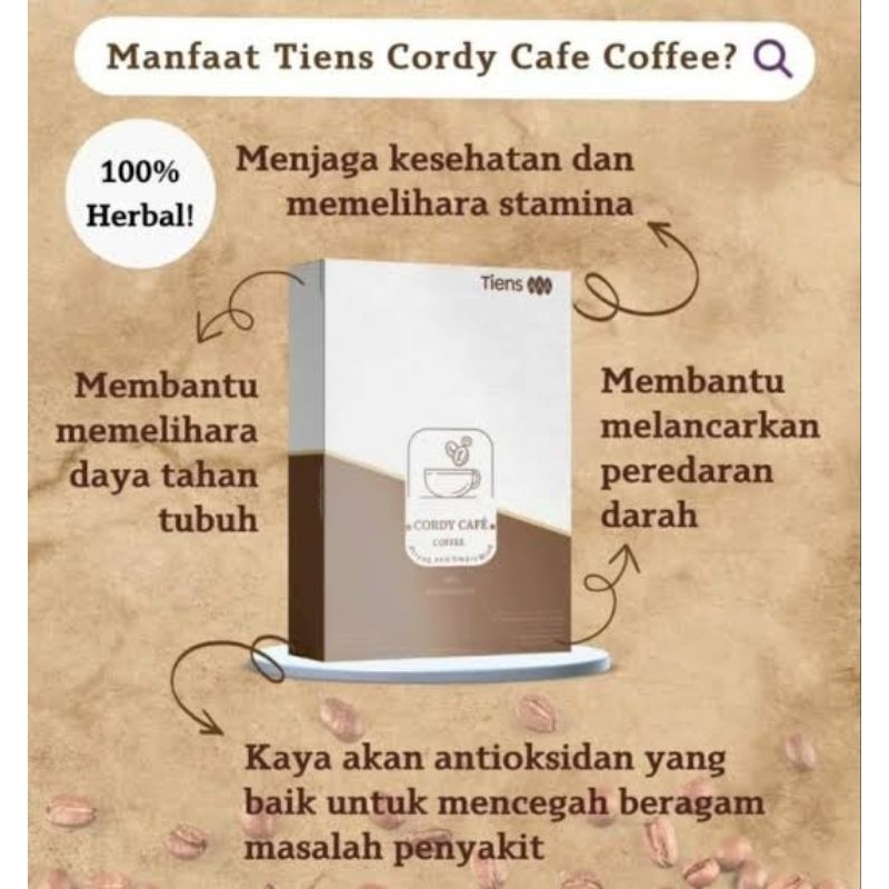 

Cordy Cafe Tiens Kopi Tiens