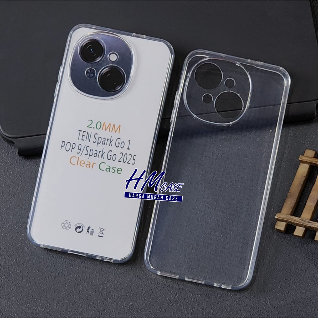 Case Tecno Spark GO 1 Clear HD case soft Case Ultra Clear Tecno Spark GO 1 CH-01