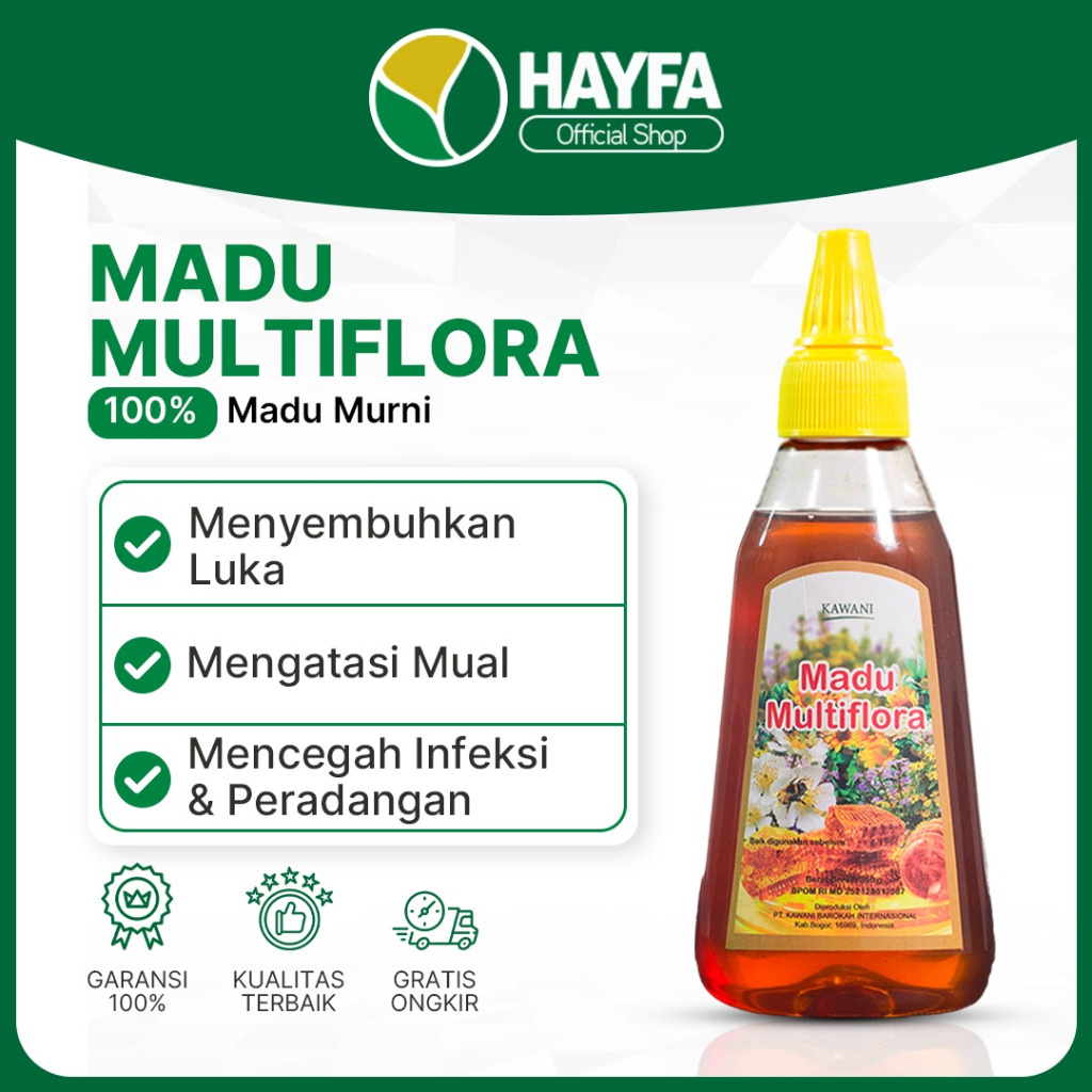 

Madu Multiflora Premium Obat Alami Sembuhkan Luka Si Kecil