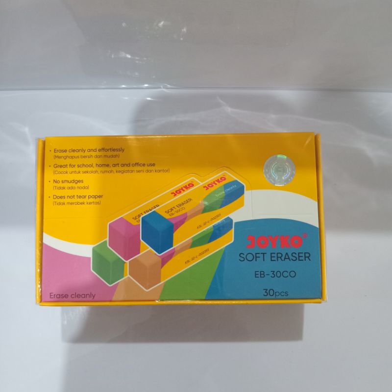

Penghapus warna warni JOYKO EB-30CO / satuan