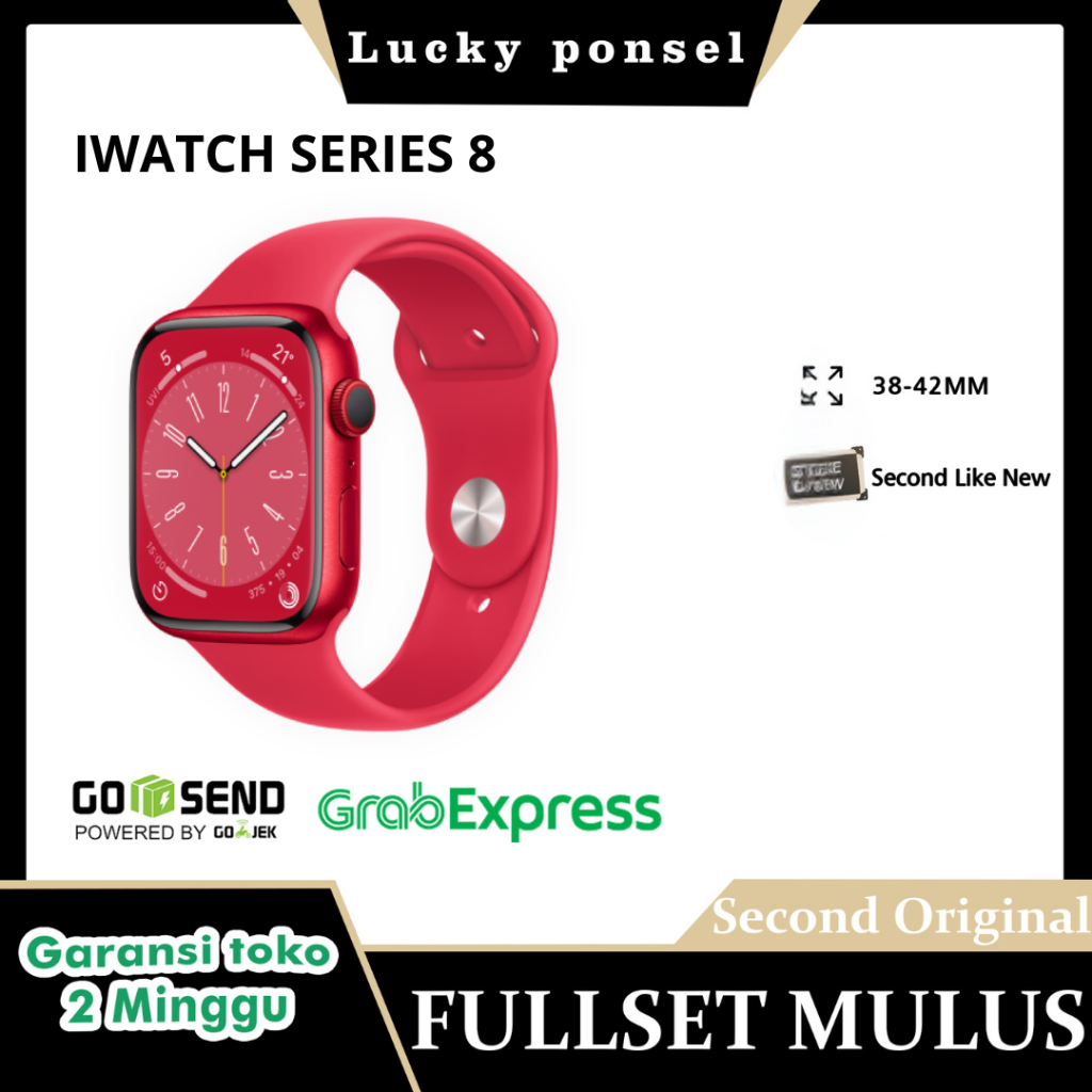 IWATCH SERIES 8 41MM /45MM SECOND MULUS LIKE NEW