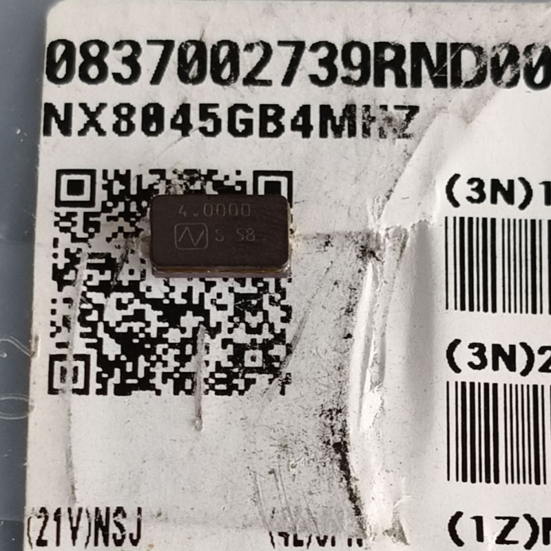 Kristal 4.0000( NX8045GB4MHZ )Crystal Oscillator 4000 MHZ, Kristal speedometer CBR250RR, Nmax turbo,