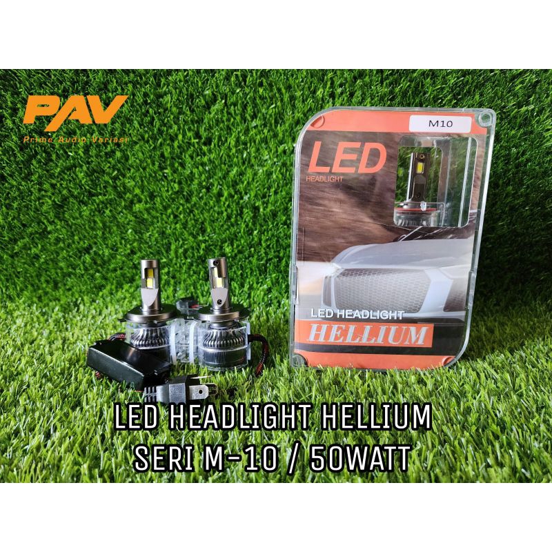 LED HEADLIGHT H4  HELLIUM SERI M10 /100 WATT  PERPAIR