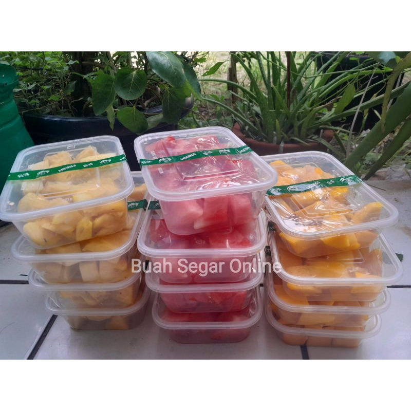 

Buah Potong Segar Manis - lokal & impor