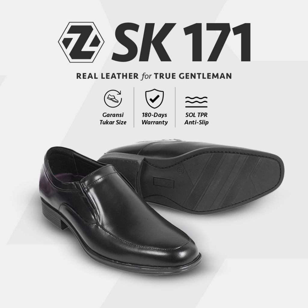 ZEGER Sepatu Kulit Pria - SK 171