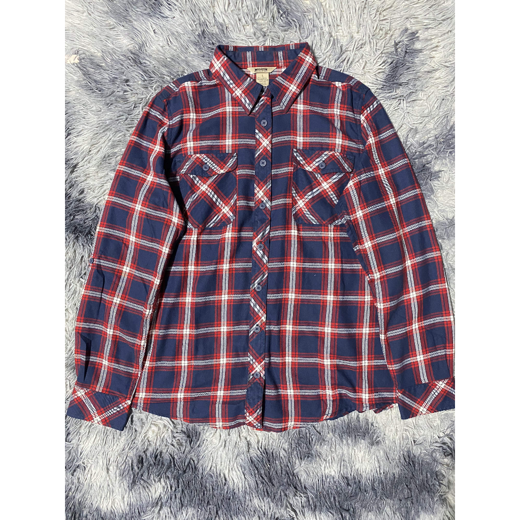 Kemeja Flannel Cewek Casual Lengan Panjang Duluth ORIGINAL