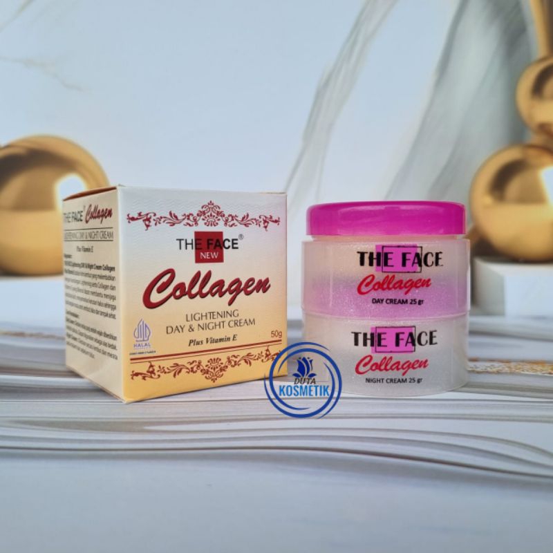 [BPOM] Cream Collagen The Face Siang & Malam