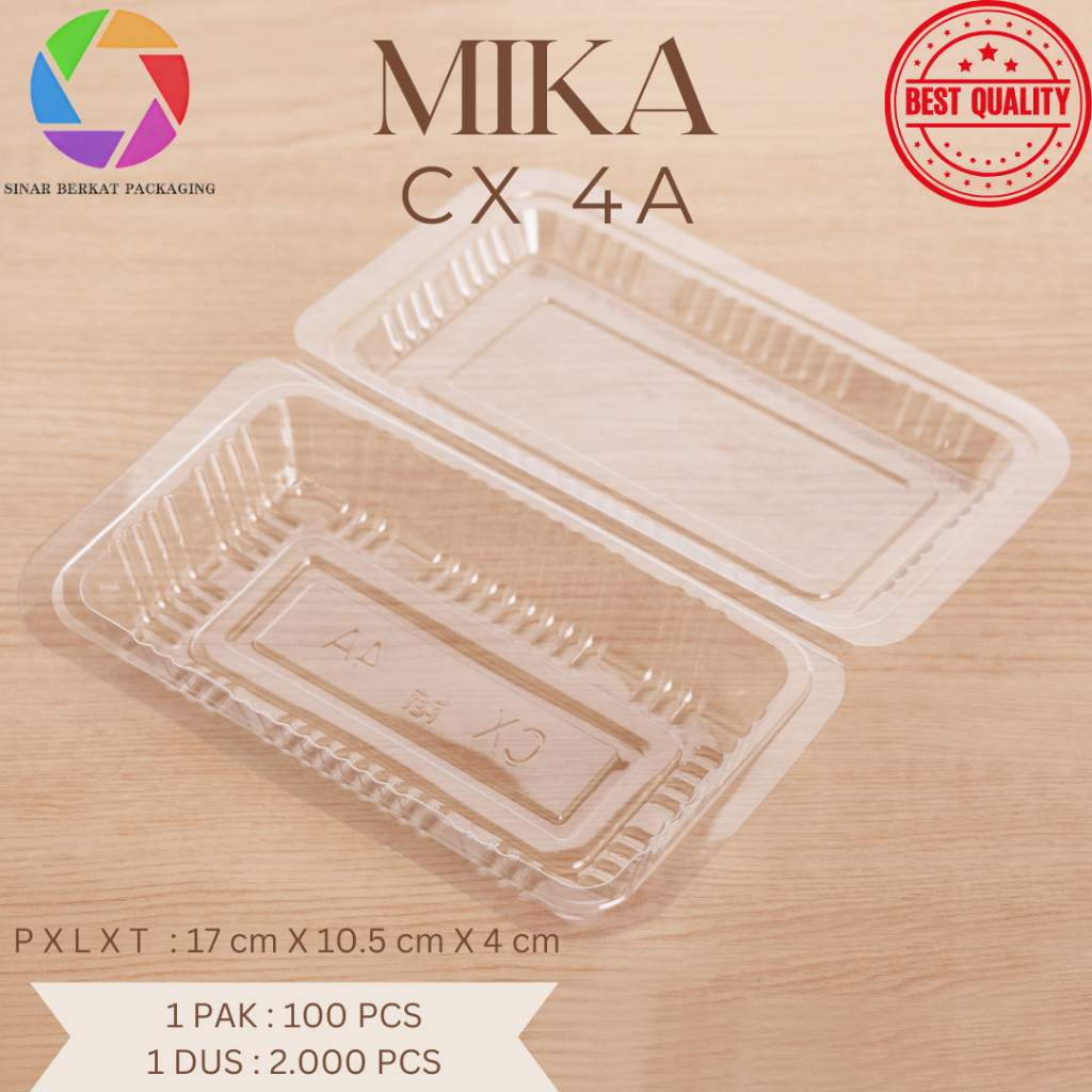 

Ukf5Pc6F4H (Kuliner.Kita) Mika Kue Cx 4A Tebal / Mika Box Cx 4A Tebal