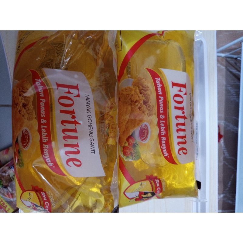 

minyak fortune 1 liter bantal