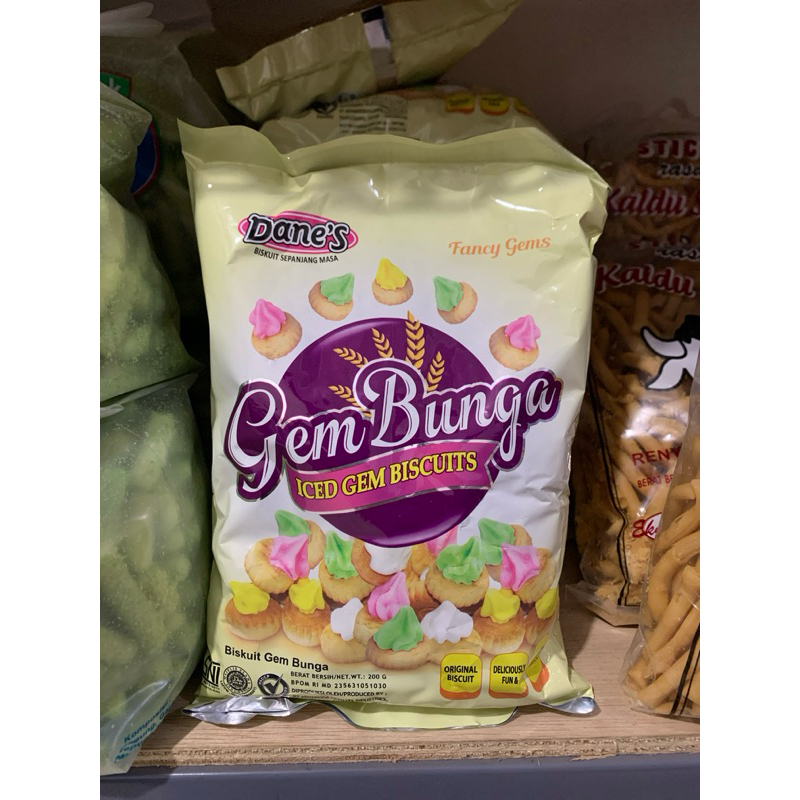 

Biskuit Sepanjang Masa Biskuit Gem Bunga