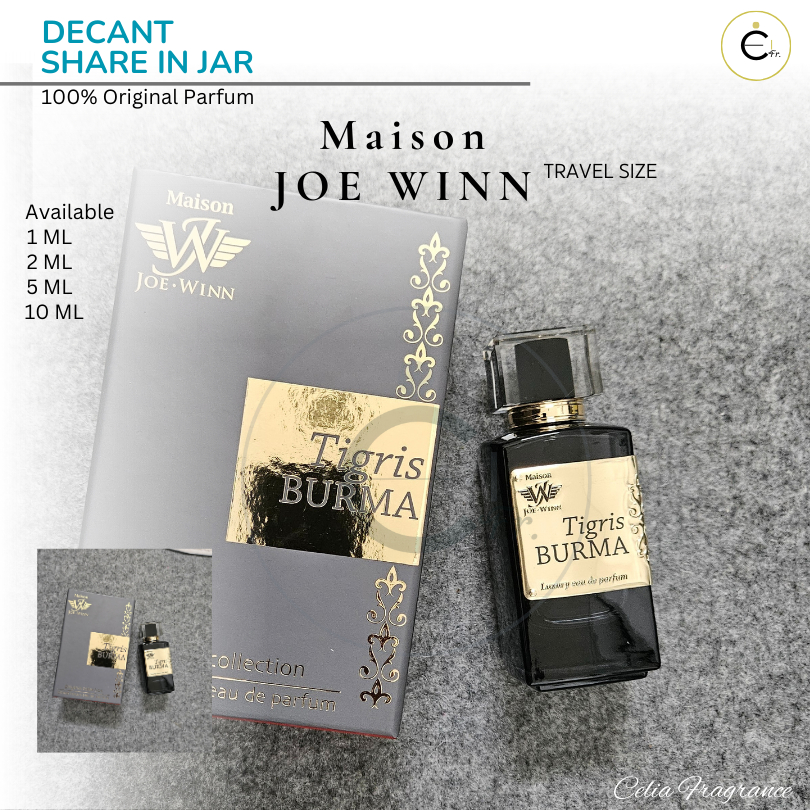 MAISON JOE WINN TIGRIS BURMA  Decant (Share in Jar) – Travel Size MAISON JOE WINN TIGRIS BURMA  Deca