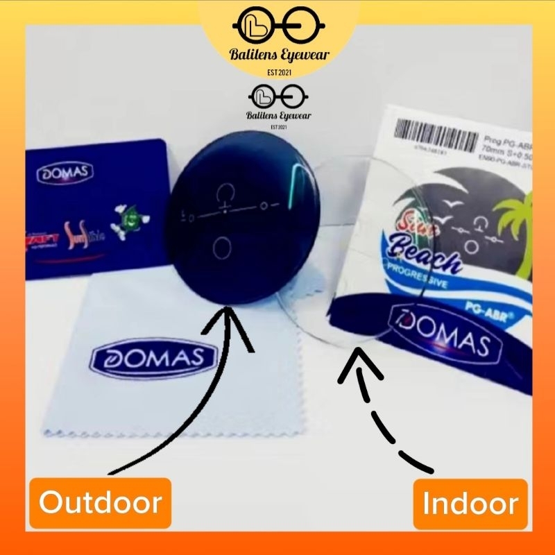 UPGRADE LENSA PROGRESSIVE SUN BEACH - LENSA DOMAS