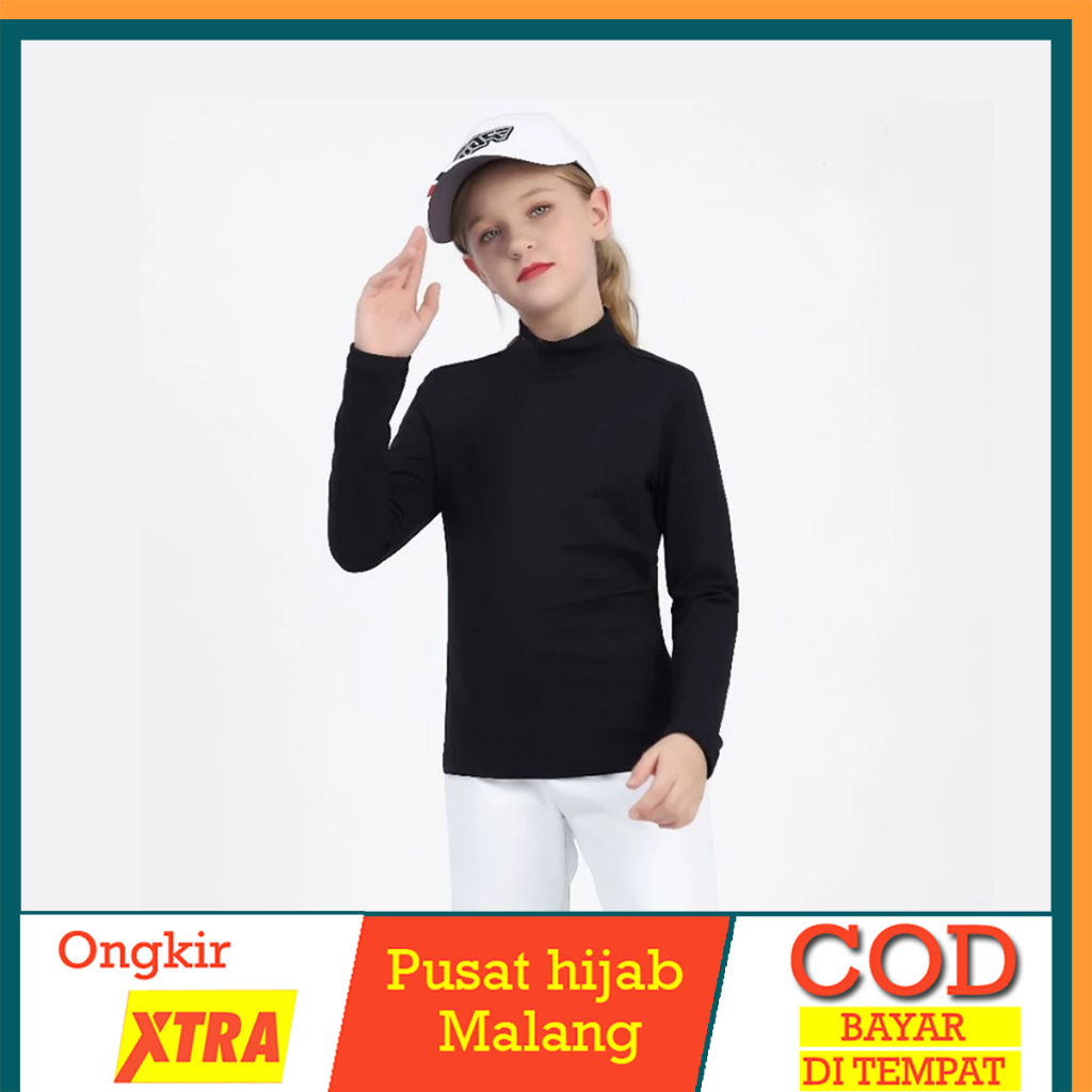 Manset Baju Lengan Panjang Anak Bahan Adem