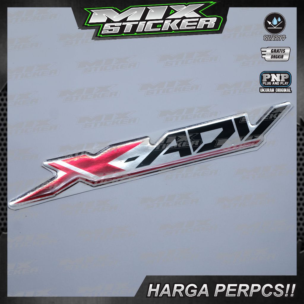 emblem timbul honda x adv / emblem honda adv 150 / emblem honda adv 160 / emblem honda adv