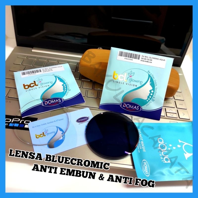 Lensa Bluecromic Anti Embun Bcl Glowing Domas Garansi 12 Bulan