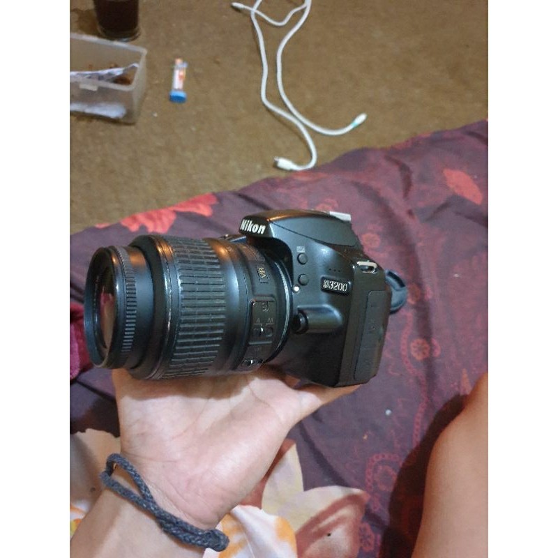 kamera dslr nikon d3200 lensa kit
