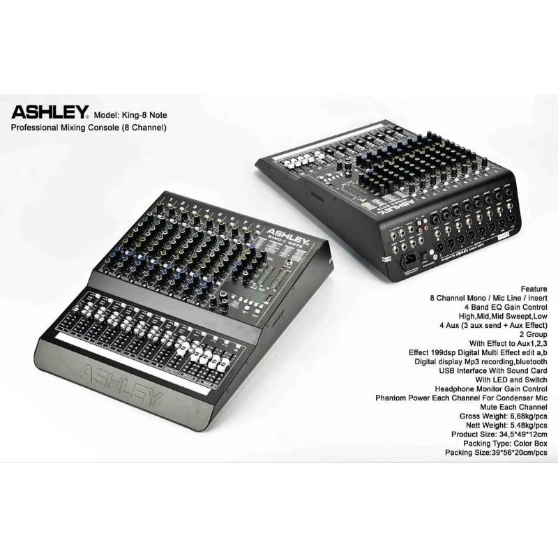 ashley mixer KING8NOTE