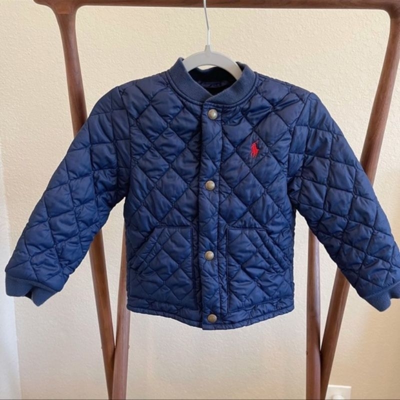 Preloved Ralph Lauren 1-2 tahun Anak Quilted Jacket
