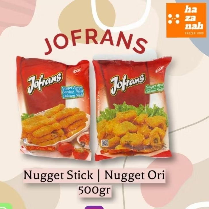 

Jofrans Nugget Original 500gr