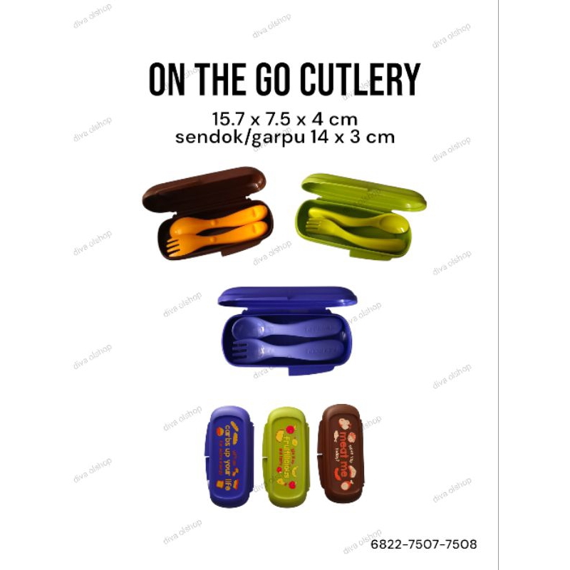 On The Go Cutlery Set