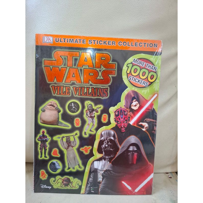 

STIKER BOOK STARWARS 1000 STIKER