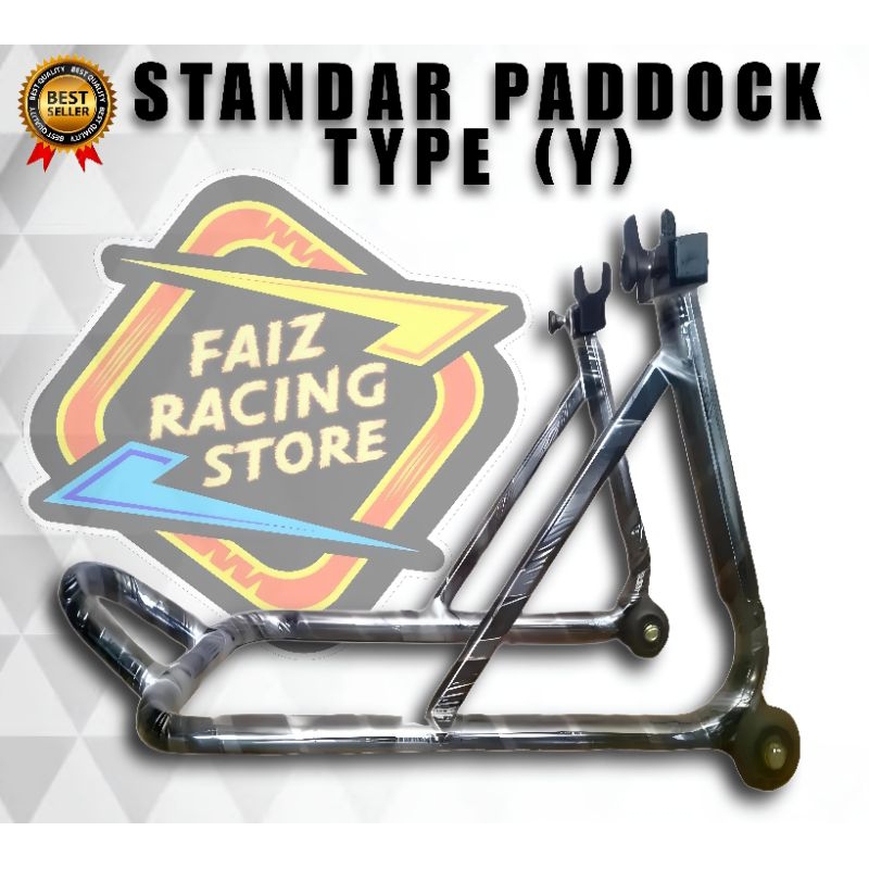 STANDAR PADDOCK TIYPE (Y) UNTUK MOTOR NINJA250 NINJARR R25 R15 CBR250 XSR CBR150 R15 R6
