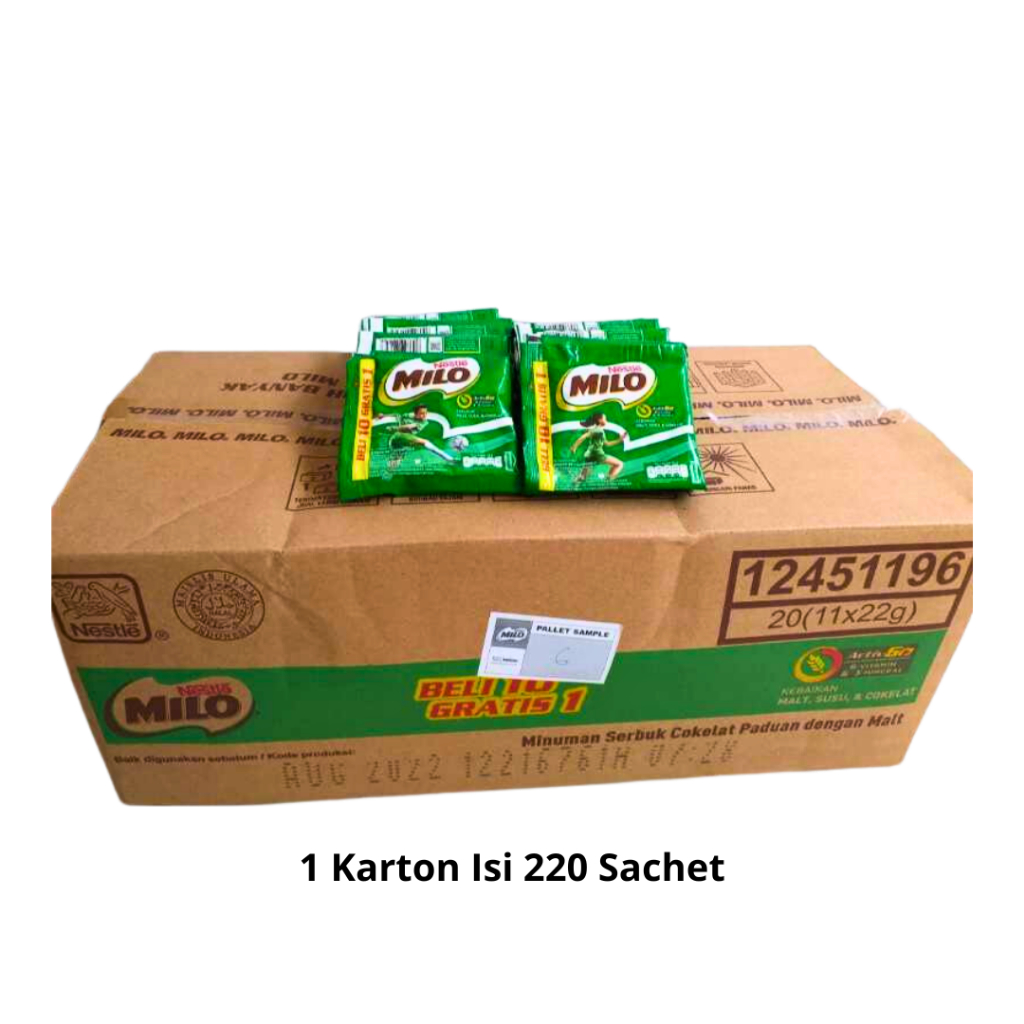

Milo Active-Go 1 Dus Isi 220 Sachet 22gram