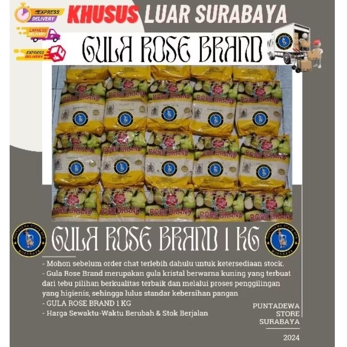 

Gula Rose Brand 1 kg | Gula Premium Rose Brand 1 Kg murah