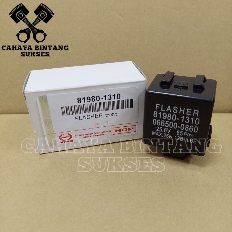 FLASHER SEIN HINO RANGER HO7C PIN 3 25.6VOLT 81980-1310