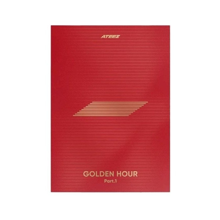 Album ATEEZ GOLDEN HOUR Part 1 / Box Akrilik Album / Rak Album Akrilik