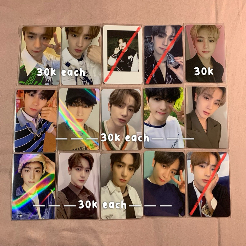 pc the boyz hyunjae photocards