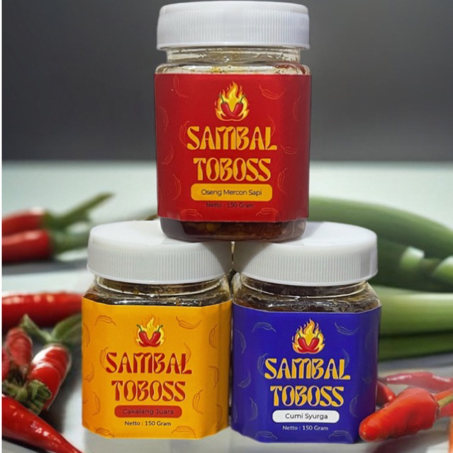 

SAMBAL TOBOSS PAKET HEMAT 4 SAMBAL