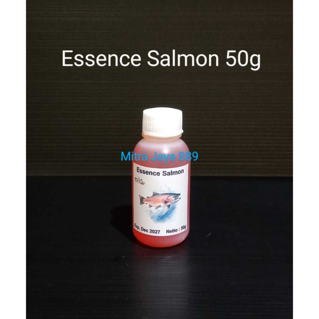 

Essence Salmon 50 Gram / Essen Salmon Food Grade / Perisa Ikan Salmon