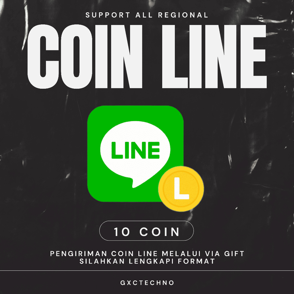 COIN LINE VIA GIFT TEMA/STIKER/EMOTICON