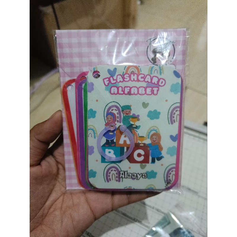 Flashcard Tracing Alfabet ABC (Wipe & Clean)