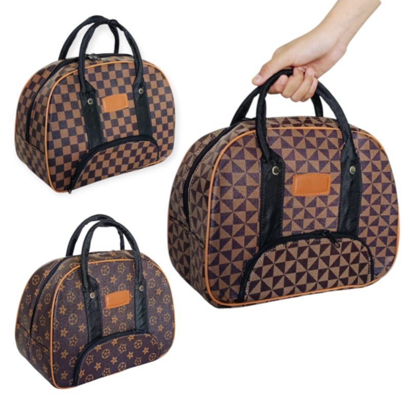 Tas Travel Serbaguna ( Bahan kulit printing) - Tas Buwuh Tas Multifungsi Tas Souvenir Hajatan