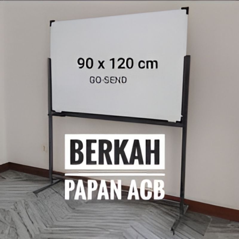 

Whiteboard Standing / Papan Tulis Stand 90 x 120 cm