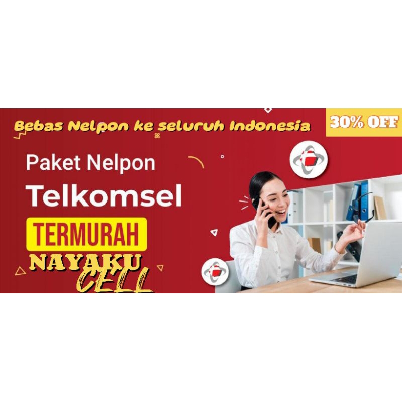 PAKET NELPON / TELPON TELKOMSEL BULANAN 1100 2300 6500 MENIT MURAH 24 JAM