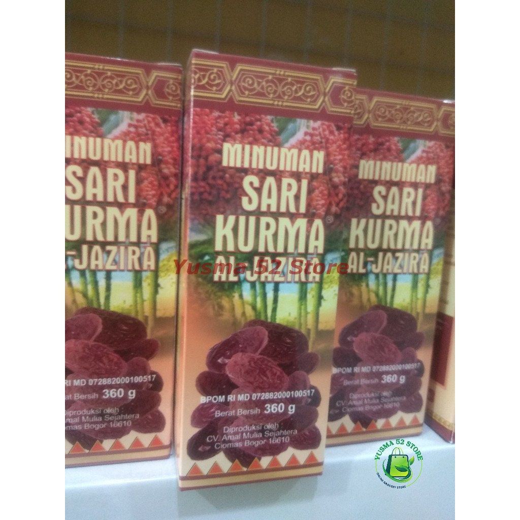 

SARI KURMA AL JAZIRA 360GR Suplemen Kesehatan Untuk Kekebalan Tubuh